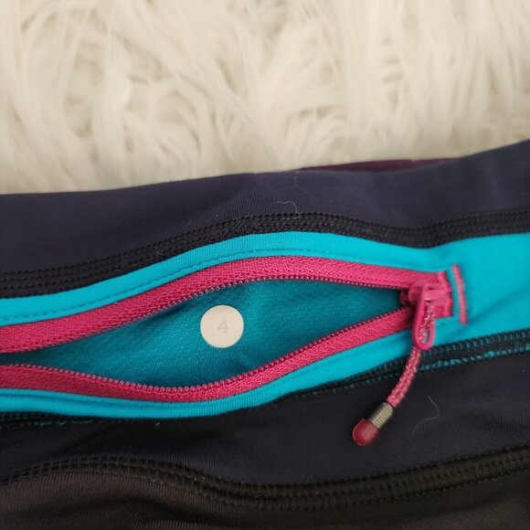 Lululemon Speed Tight Interlock Size 4‎ Black Luxtreme Legging Inseam 29" - Picture 4 of 10